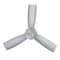 Wac Orb Indoor and Outdoor 3-Blade Smart Flush Mount Ceiling Fan 44in Matte Black with Remote Control F-004 - alternate 4